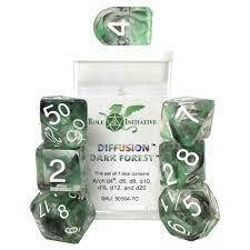 Role 4 Initiative Set of 7 Diffusion Dark Forest